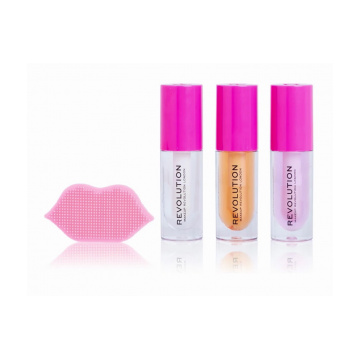 Makeup Revolution London Kiss & Go Lip Oil Set