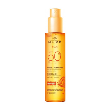 Nuxe Sun Tanning Sun Oil High Protection SPF 50