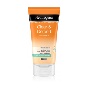 Neutrogena Clear & Defend Facial Scrub