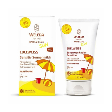 Weleda Baby & Kids Sun Edelweiss Sunscreen Sensitive SPF30