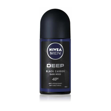 Nivea Men Deep Black Carbon 48H Roll-on