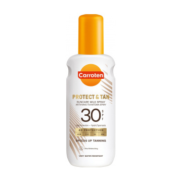 Carroten Protect & Tan Suncare Milk Spray SPF 30