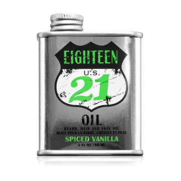 18.21 Man Made Beard, Hair And Skin Oil Spiced Vanilla