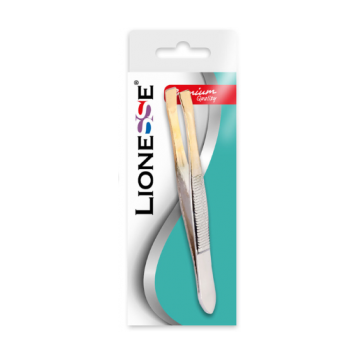 Lionesse Tweezers Silver-Gold (3008)