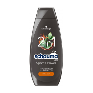 Schwarzkopf Schauma Men Sports Power 2In1